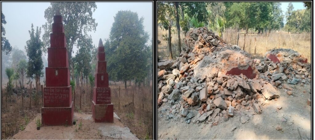 बीजापुर में सुरक्षाबलों की बड़ी कार्रवाई: 30 किलो का IED निष्क्रिय, नक्सली स्मारक ध्वस्त